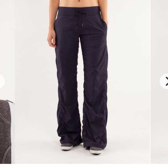 Lululemon Black Swan Lightweight Move Stretch Studio Pant II Liner Lined 10 - Picture 1 of 15